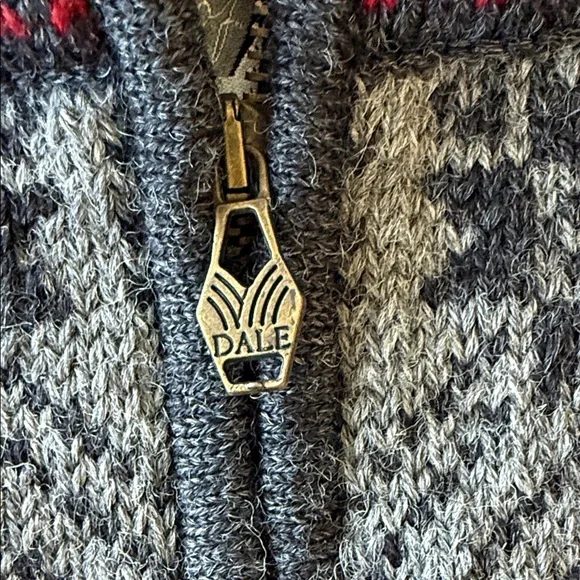 Dale of Norway Gray Wool Jacket - Picture 4 of 8